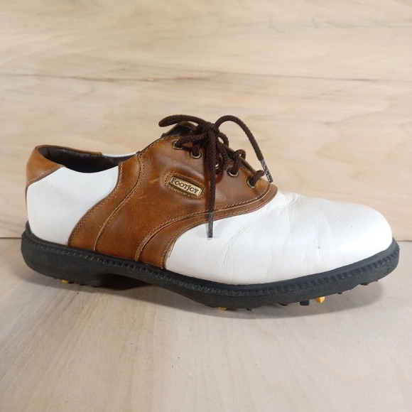 FootJoy | Shoes | Footjoy Super Lites White And Brown Golf  display picture 2